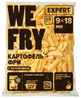 Картофель фри с панировкой 9х18 мм (FMS18) Стейк Хаус We Fry, 2,5 кг