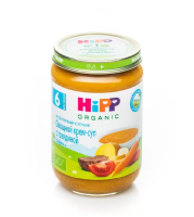 Пюре HiPP (Хипп) Овощной крем-суп с говядиной, 190 г