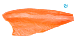 Форель радужная Филе с кожей мороженая С-трим, 1,3-1,7 кг, весовое