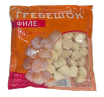Гребешки замороженные без икры, 500 г