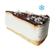 Пирожное Чизкейк с белым шоколадом замороженный, 1,08 кг (12 порций) 