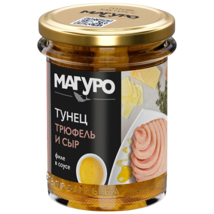 Тунец полосатый филе в соусе 