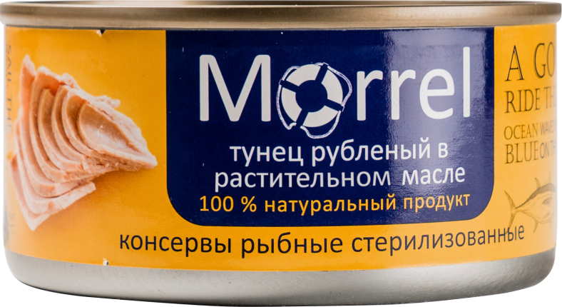 Тунец рубленый в растительном масле, 185 г   