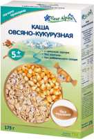 Каша Fleur Alpine (Флер Альпин) безмолочная Овсяно-кукурузная, 175 г