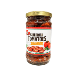 Вяленые томаты половинки в подсолнечном масле, 280 г (масса продукта 160 г)