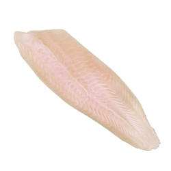 Филе пангасиуса розовое, без кожи, без костей, IQF, размер 220+ г, весовое