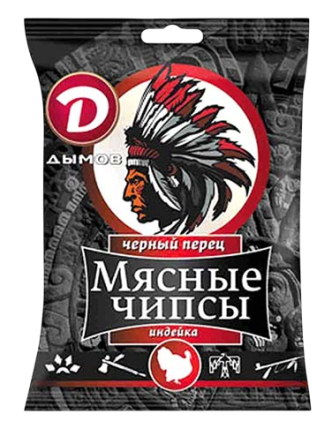 Чипсы из мяса птицы с индейкой сыровяленые, 25 г