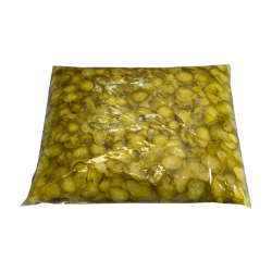 Огурцы маринованные нарезанные слайсами, 9 кг (1,8 кг х 5 шт)