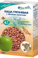 Каша Fleur Alpine (Флер Альпин) молочная Гречневая с яблоком, 200 г