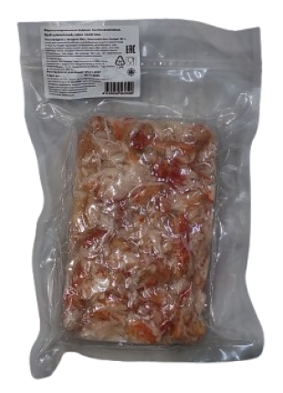 Краб камчатский, мясо салатное в/м, 500 г