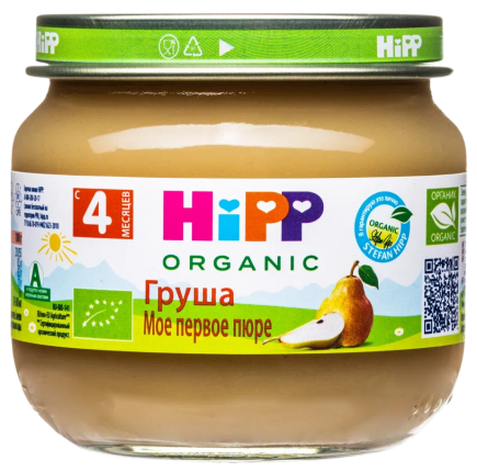 Пюре Груша. Мое первое пюре, 80 г