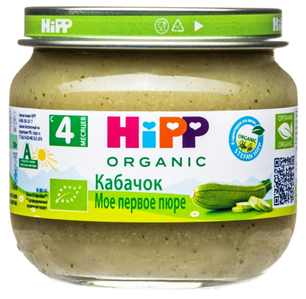 Пюре Кабачок, 80 г