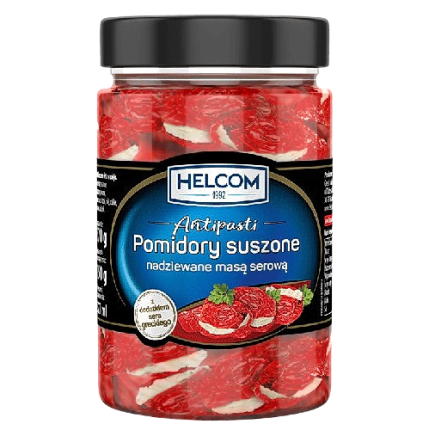 Вяленые томаты с мягким сыром в масле, 270 г (масса продукта 150 г)