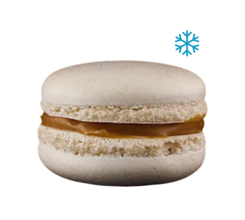 Пирожное Макарон карамель замороженное, 1 упак/25 шт*17 г. Заказ кратно 25 шт 