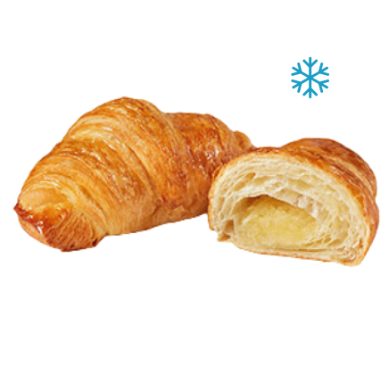 Круассан с миндалем, 90 г (для выпекания) 