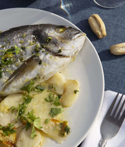 Дорадо непотрошеный, размер 400-600 г, весовой