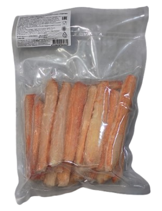Краб-стригун опилио, мясо (фаланги) в/м IQF, 500 г