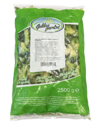 Капуста Брокколи 2,5  кг т.м. GOLDEN GARDEN заморож. Польша