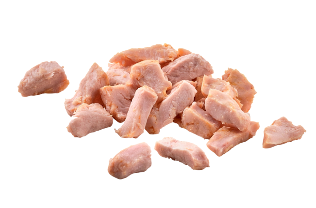 Ветчина из куриных грудок вареная замороженная,1 кг