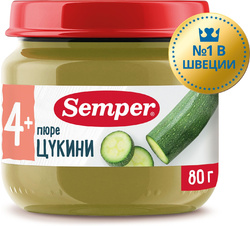 Пюре детское цукини, 80 г