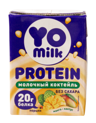 Коктейль молочный со вкусом «Манго-Кактус»  1,5%, 200 мл