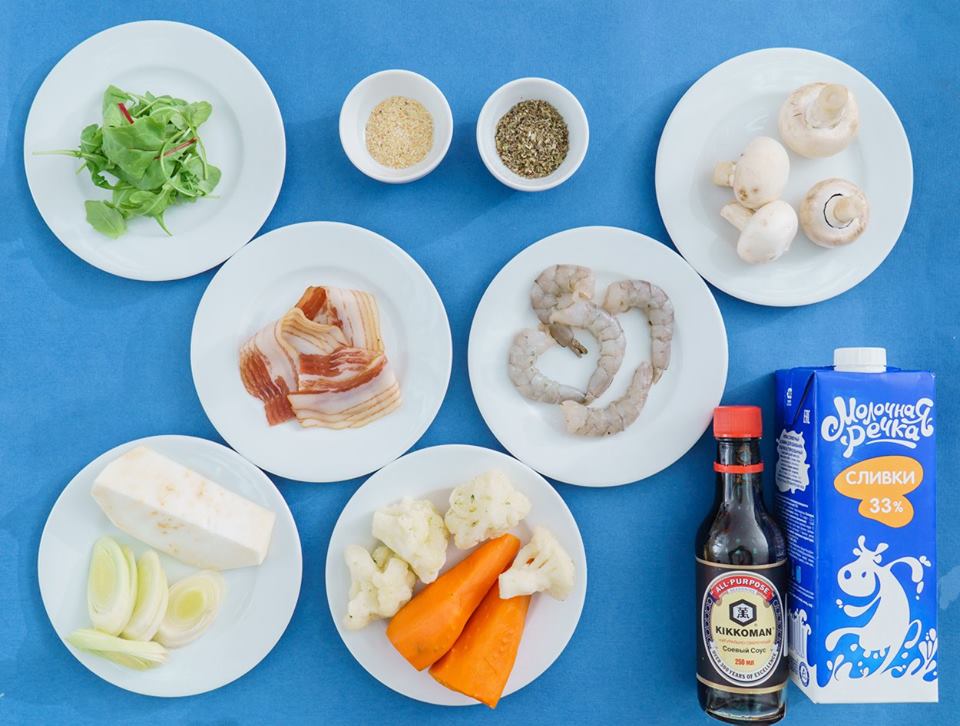 Ингредиенты для супа